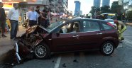 Beşiktaş'ta zincirleme trafik kazası: 4 yaralı
