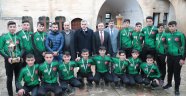 Beyazgül Suruç Hokey Kulübü sporcularıyla buluştu