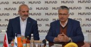 BİLSAM'dan MÜSİAD'a 'hayırlı olsun' ziyareti