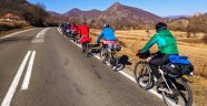 Bisiklet topluluğunun Balkan turu devam ediyor