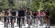 Bisikletçiler turizm ve sporu birlikte yaşayacak