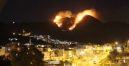 Bodrum'da Makilik alanda korkutan yangın