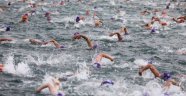 Boğaz İçi Kıtalararası yüzme yarışlarında kulaç attı