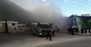 Bursa'da fabrika yangını