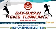 Büyükşehir'in sponsorluğunda tenis turnuvası