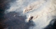 California'nın büyük felaketi uydudan fotoğraflandı