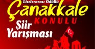 Çanakkale Şiir Yarışması Sonuçlandı