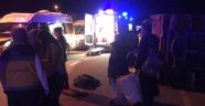Çanakkale'de kamyonet devrildi: 32 yaralı