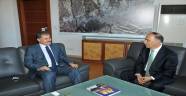  ÇELİK'TEN BAŞKAN ÇAKIR'A ZİYARET