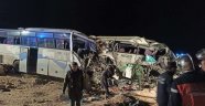 Cezayir'de yolcu otobüsleri çarpıştı: 12 ölü 46 yaralı