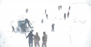 Çığ faciasının yaşandığı bölgede ikinci çığ riski