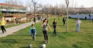 Çınar Park'a vatandaşlardan yoğun ilgi