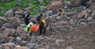Çobanın cesedi kayalıklar arasında bulundu