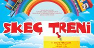 Çocuklar skeç treni ile eğlenecek