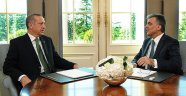 Cumhurbaşkanı Gül, Erdoğan'la görüşüyor