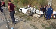 D-100 karayolunda feci kaza: 7 yaralı