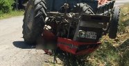 Dalaman'da traktör devrildi: 1 ölü