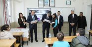Darende'de de yarıyıl karneleri dağıtıldı
