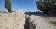 Dedekargın'da Kanalizasyon Hattı Tamamlandı