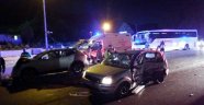Denizli'de trafik kazası: 4'ü çocuk 11 yaralı