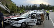 Denizli'de zincirleme trafik kazası: 1 ölü, 9 yaralı