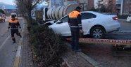 Denizli'de trafik kazası: 3 yaralı