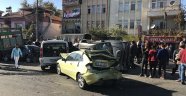 Dinar'da zincirleme trafik kazası: 4 yaralı