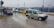 Düzce'de yağmur kazayı beraberinde getirdi