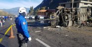 Ekvador'da otobüs kazası: 23 ölü, 14 yaralı