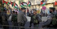 El Halil'deki gösteriye İsrail müdahalesi