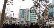 Elazığ'da iş merkezi çatısında yangın