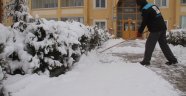 Elazığ'da kar etkili oldu, 78 köy yolu ulaşıma kapandı