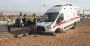 Elazığ'da ambulans ile otomobil çarpıştı: 1'i ağır 7 yaralı