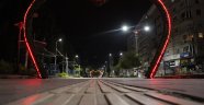 Elazığ'da koronaya karşı gece kısıtlaması sokaklar boş kaldı