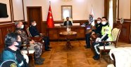 Emniyet teşkilatından Vali Baruş'a 175. kuruluş yılı ziyareti