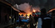 Erbil'in en büyük pazar yeri yandı