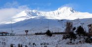 Erciyes'te kar sevinci