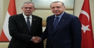  Erdoğan, Avusturya Cumhurbaşkanı Alexander Van der Bellen ile görüştü