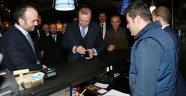 Erdoğan, ziyaret sözü verdiği restoranda yemek yedi