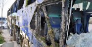Eskişehir'de otobüs şarampole devrildi: 21 yaralı