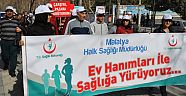 Ev Hanımları Sağlığa Yürüdü