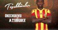 Evkur Yeni Malatyaspor Azubuike'ye veda etti
