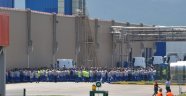 Ford Otosan çalışanları Eskişehir'de iş bıraktı