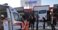 Freni patlayan midibüs restorana daldı: 4 yaralı