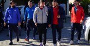Futbolcular cuma namazında buluştu