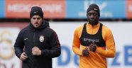 Galatasaray'da Diagne ve Mitroglou düz koşulara başladı