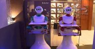 Garsonların yerini robotlar aldı