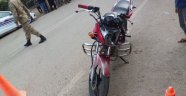 Gaziantep'te motosiklet yayaya çarptı: 3 yaralı