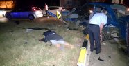 Gece yarısı katliam gibi kaza! 6 ölü, 2 yaralı