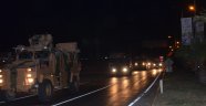 Gece yarısı Suriye sınırına asker ve malzeme takviyesi